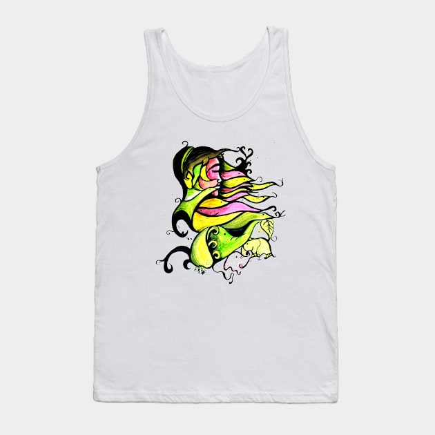 Girl and Nature Tank Top by Hydra